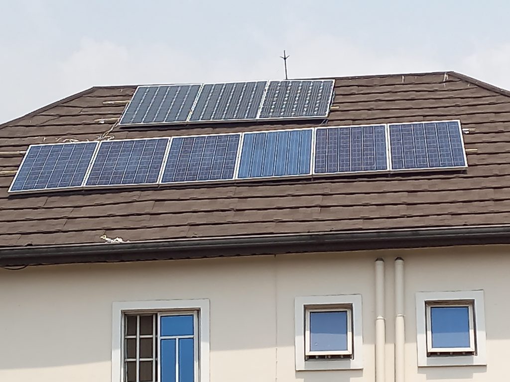 2.5 KW Solar installation at Okota, Lagos