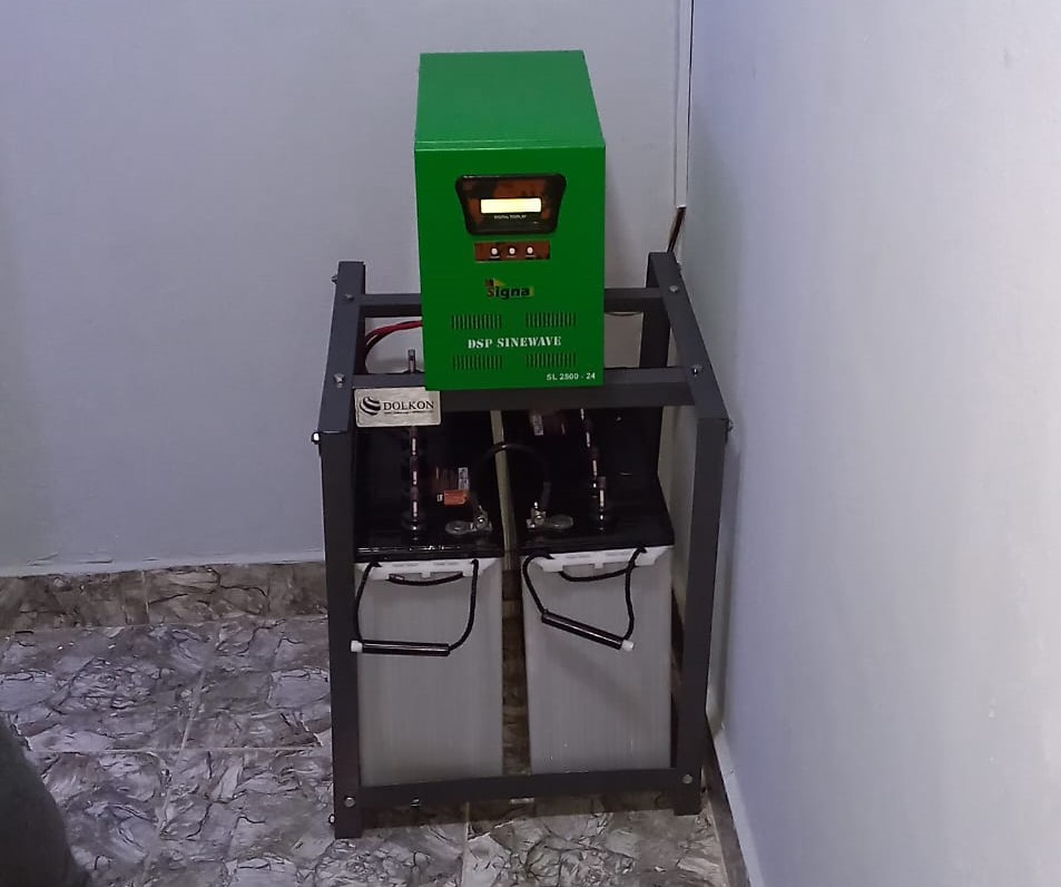 2KW Inverter System installation at Okota, Lagos